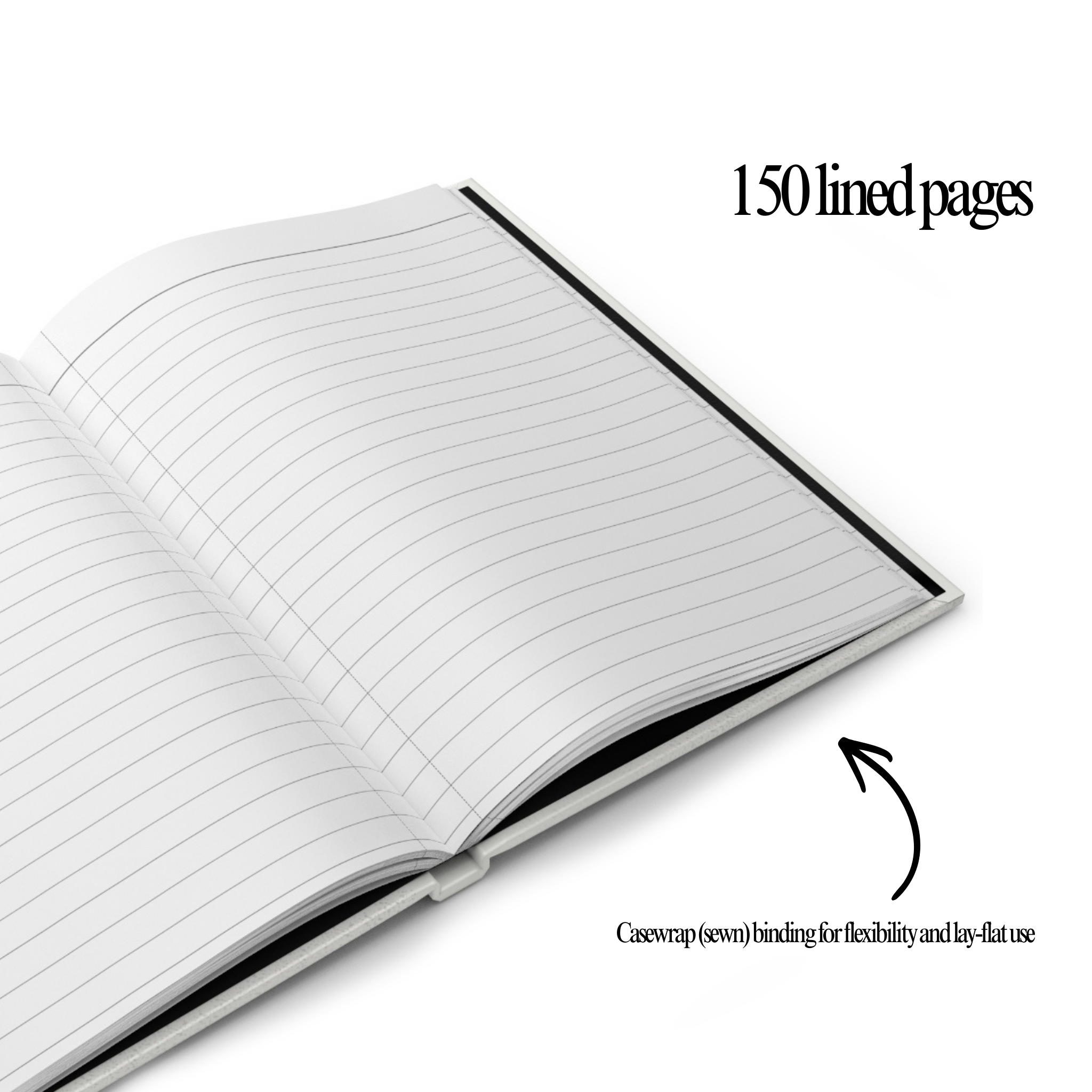 Black & Proud Journal – Minimalist Inspirational Notebook for Writing, Journaling & Goal Setting