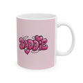 Baddie Heart Bubble Text mug | Ceramic Mug